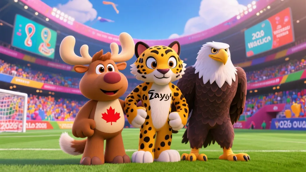 揭秘2026世界杯吉祥物：Maple、Zayu与Clutch背后的文化密码与狂欢寓意